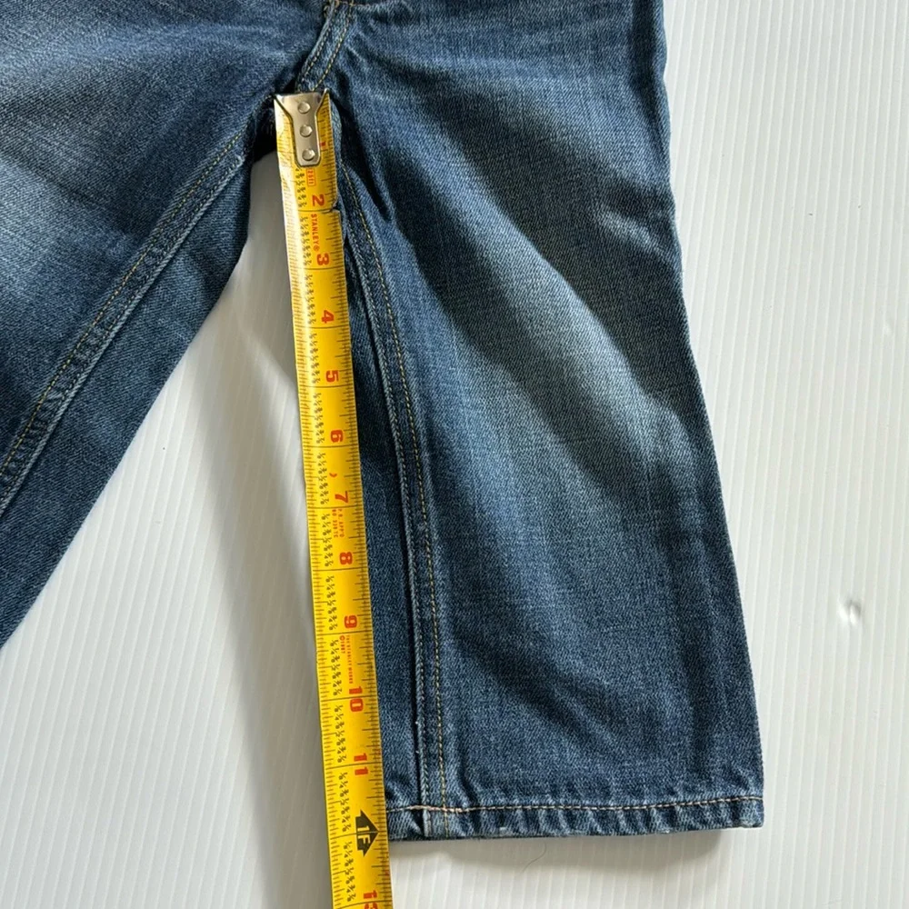 Baby Gap loose fit, 100% cotton blue jeans, size 2T